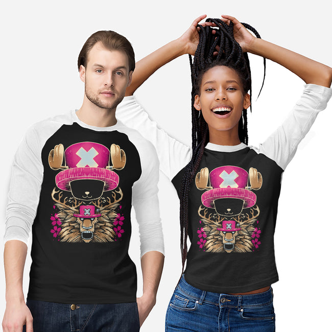 Monster Inside-unisex baseball tee-RamenBoy