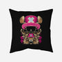 Monster Inside-none removable cover w insert throw pillow-RamenBoy