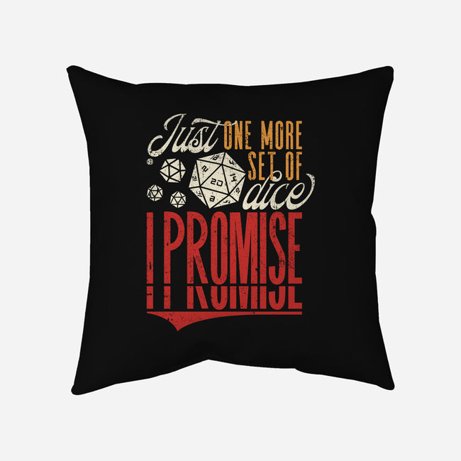 Just One More Set-none removable cover throw pillow-ShirtGoblin