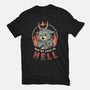 Late To Hell-mens heavyweight tee-eduely