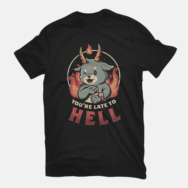 Late To Hell-youth basic tee-eduely