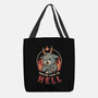 Late To Hell-none basic tote-eduely