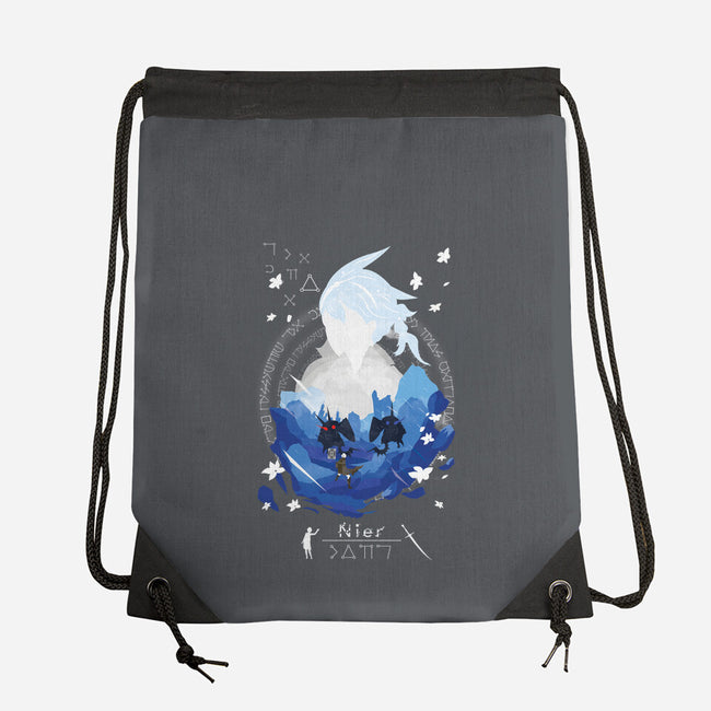 Brother Nier-none drawstring bag-SwensonaDesigns