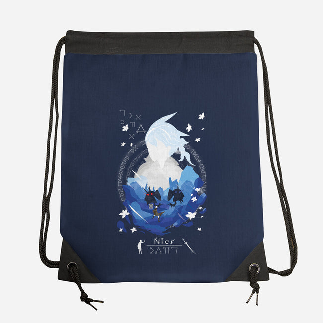 Brother Nier-none drawstring bag-SwensonaDesigns