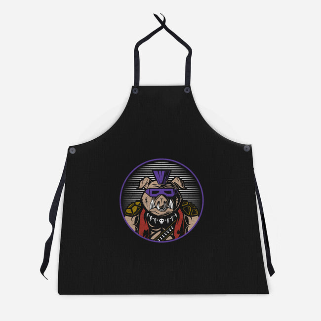 Pig Punk-unisex kitchen apron-Logozaste