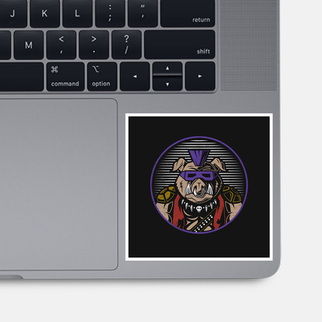 Pig Punk-none glossy sticker-Logozaste