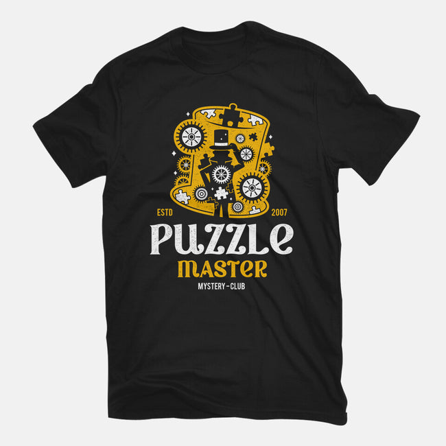 Master Of Puzzle And Mystery-mens basic tee-Logozaste