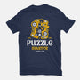 Master Of Puzzle And Mystery-womens basic tee-Logozaste