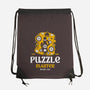 Master Of Puzzle And Mystery-none drawstring bag-Logozaste