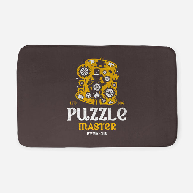 Master Of Puzzle And Mystery-none memory foam bath mat-Logozaste