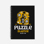 Master Of Puzzle And Mystery-none dot grid notebook-Logozaste