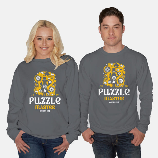 Master Of Puzzle And Mystery-unisex crew neck sweatshirt-Logozaste
