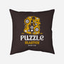 Master Of Puzzle And Mystery-none removable cover throw pillow-Logozaste