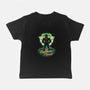 Retro Earth Defender-baby basic tee-Olipop