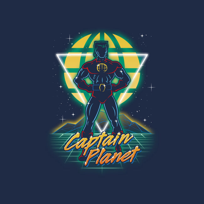 Retro Earth Defender-baby basic tee-Olipop