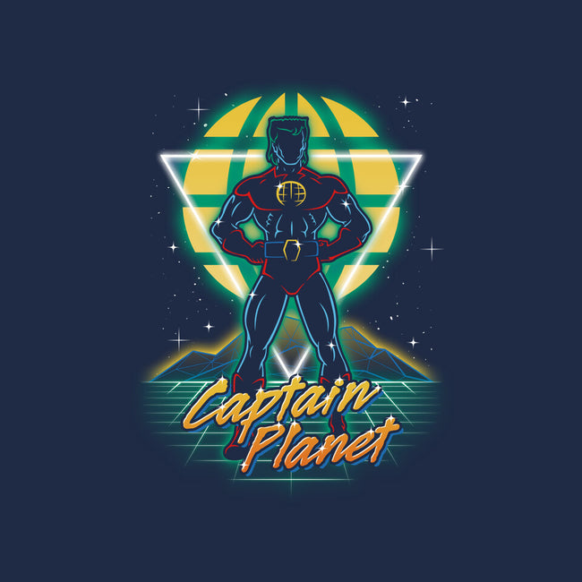 Retro Earth Defender-none removable cover w insert throw pillow-Olipop