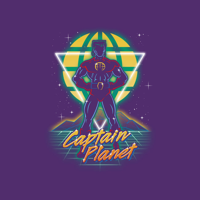 Retro Earth Defender-womens basic tee-Olipop