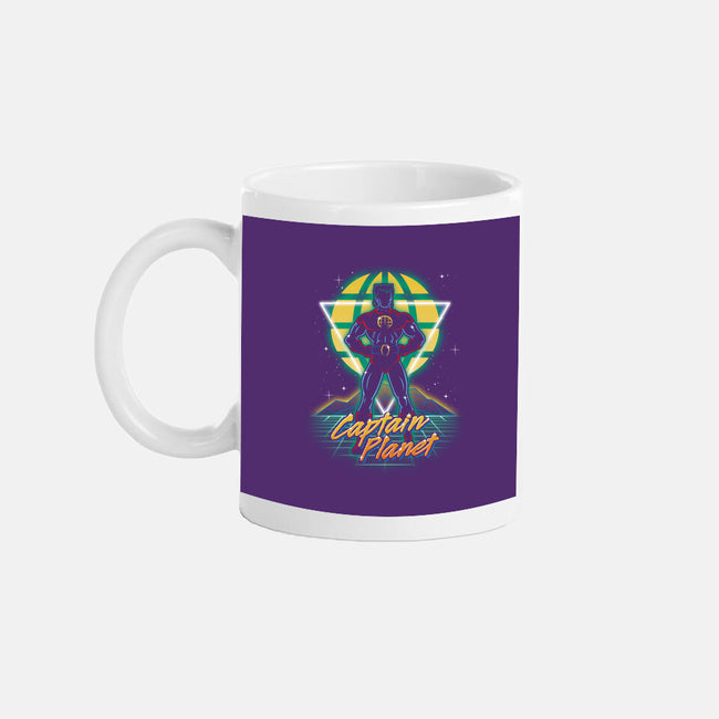 Retro Earth Defender-none glossy mug-Olipop