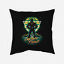 Retro Earth Defender-none removable cover w insert throw pillow-Olipop