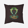 Retro Earth Defender-none removable cover w insert throw pillow-Olipop