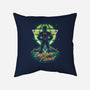 Retro Earth Defender-none removable cover w insert throw pillow-Olipop