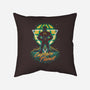 Retro Earth Defender-none removable cover throw pillow-Olipop