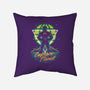 Retro Earth Defender-none removable cover throw pillow-Olipop