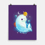 Cosmic Beluga-none matte poster-Vallina84