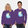 Cosmic Beluga-unisex crew neck sweatshirt-Vallina84