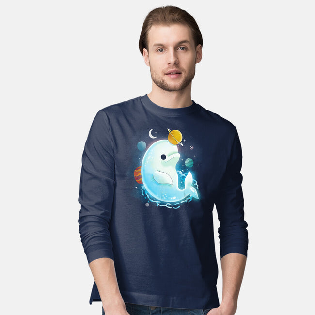 Cosmic Beluga-mens long sleeved tee-Vallina84