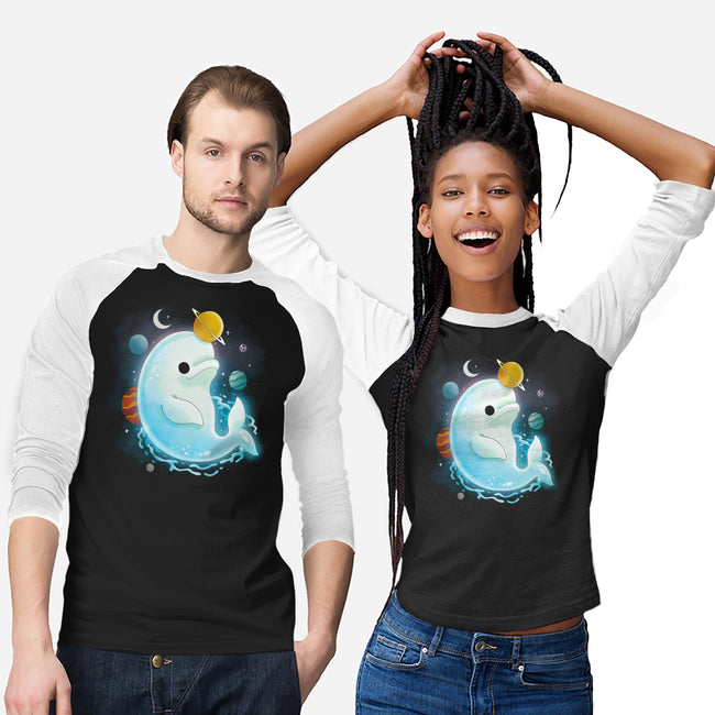 Cosmic Beluga-unisex baseball tee-Vallina84