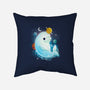 Cosmic Beluga-none removable cover w insert throw pillow-Vallina84