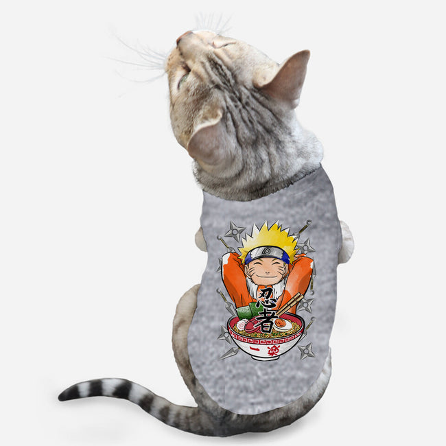 Ninja Ramen-cat basic pet tank-DrMonekers