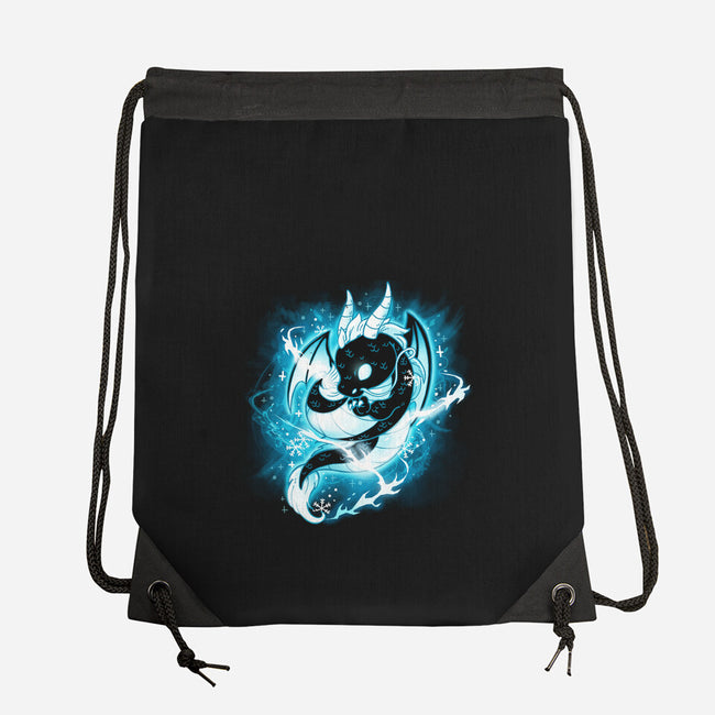 Dragon Ice-none drawstring bag-Vallina84