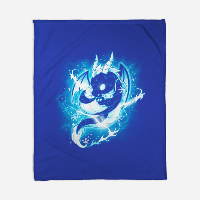 Dragon Ice-none fleece blanket-Vallina84