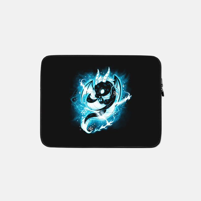 Dragon Ice-none zippered laptop sleeve-Vallina84