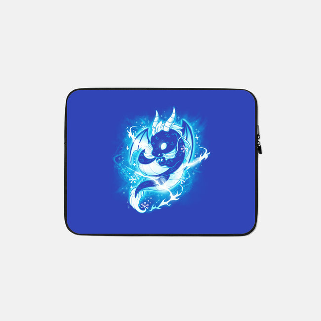 Dragon Ice-none zippered laptop sleeve-Vallina84