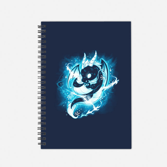 Dragon Ice-none dot grid notebook-Vallina84