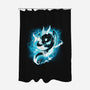 Dragon Ice-none polyester shower curtain-Vallina84