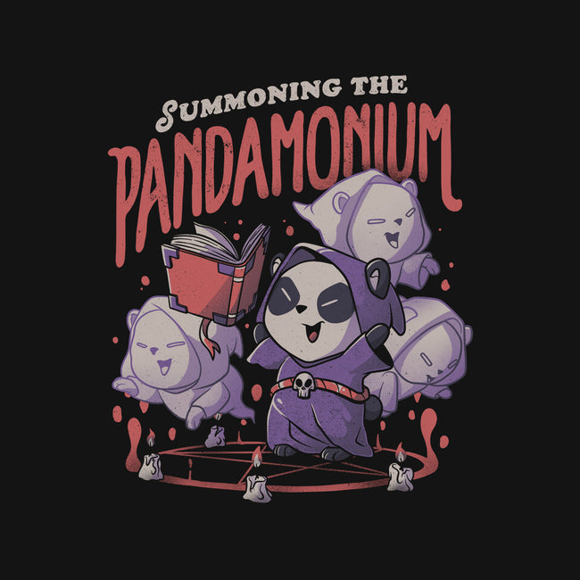 Summoning The Pandamonium-none polyester shower curtain-eduely
