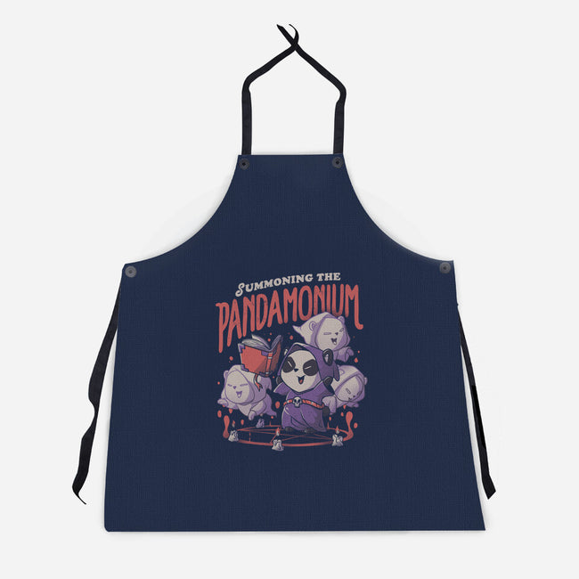 Summoning The Pandamonium-unisex kitchen apron-eduely