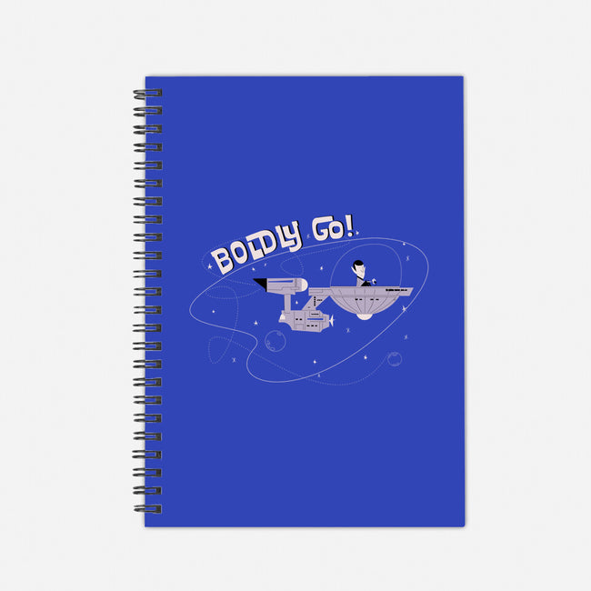 Boldly Explorer-none dot grid notebook-sebasebi
