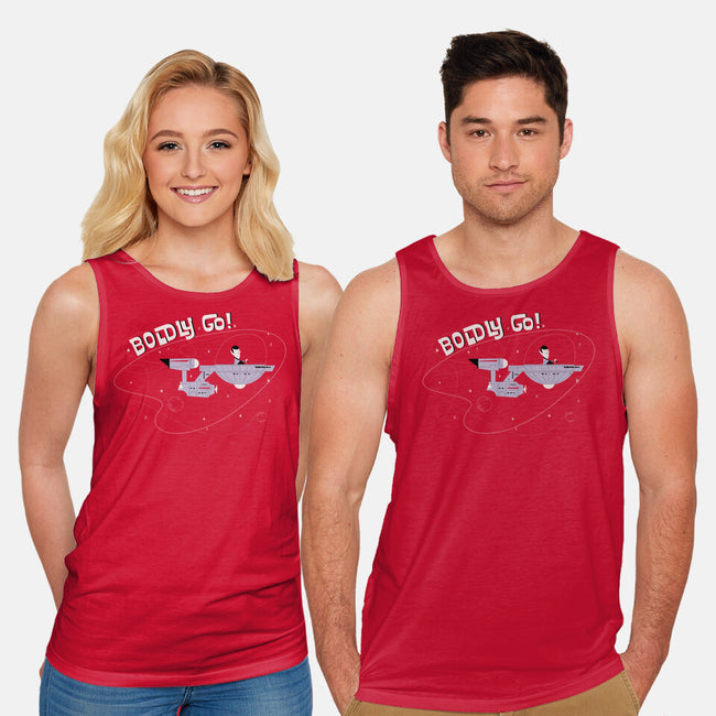 Boldly Explorer-unisex basic tank-sebasebi