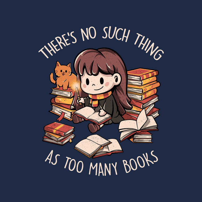 No Such Thing As Too Many Books-mens premium tee-eduely