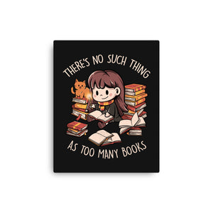 No Such Thing As Too Many Books