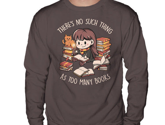 No Such Thing As Too Many Books