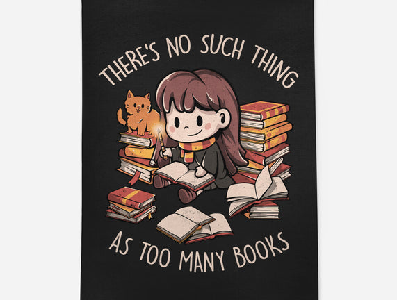 No Such Thing As Too Many Books