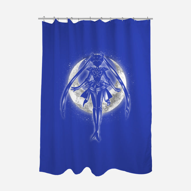 Moonlight Magical Girl-none polyester shower curtain-fanfreak1