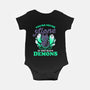 Me And My Demons-baby basic onesie-eduely