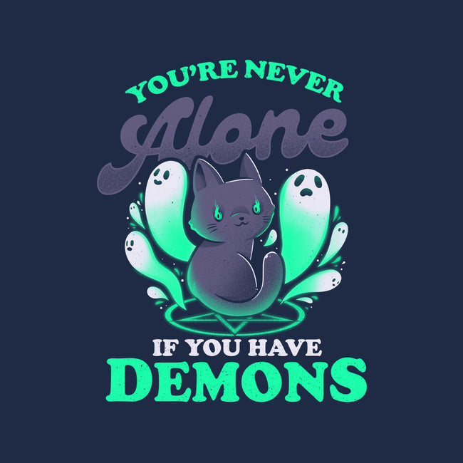 Me And My Demons-none removable cover w insert throw pillow-eduely